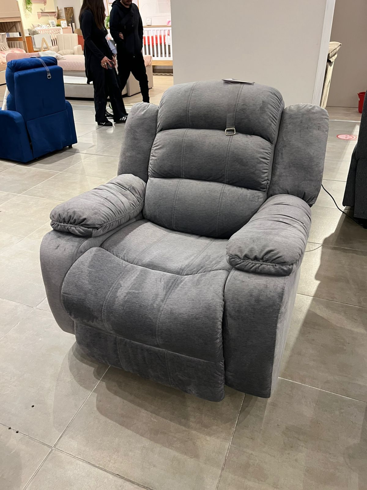 Reclinable Gris Oscuro